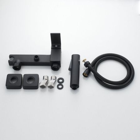Гигиенический душ со смесителем Shevanik S96H S9605H-1 черный