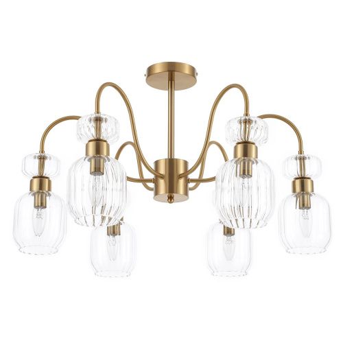 Люстра на штанге Escada Gloss (Глосс) 1141/6PL Clear - фото 2