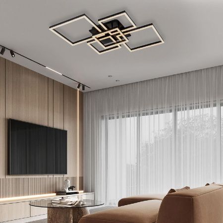 Люстра потолочная LED4U L11041-5 BK