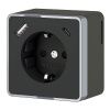 Розетка с заземлением, шторками и USB тип A+C Werkel Gallant (Галлант) 4690389179655