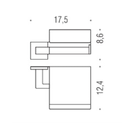Бумагодержатель Colombo Basic B3791.CR