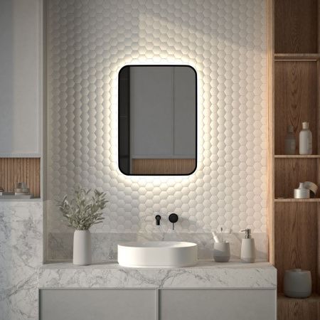 Зеркало с подсветкой Defesto AURA DF 2964 50х70 подвесное