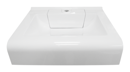 Раковина мебельная из искусственного камня Marko Корса 60 5209600 60х50 подвесная цвет белый