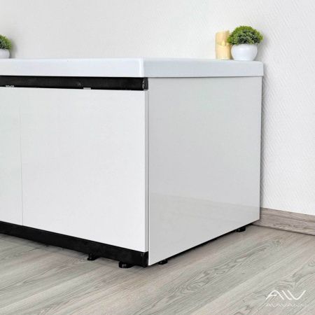 Экран под ванну Alavann Rita 75 см ALV0768001 торцевой МДФ белый