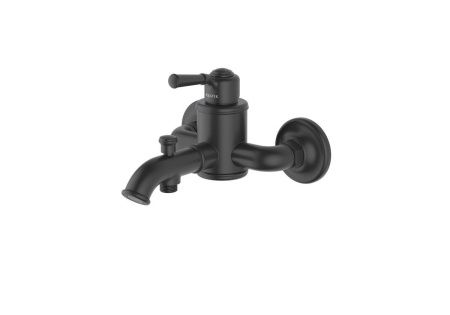Смеситель для ванны Aquatek КЛАССИК AQ1540MB настенный черный