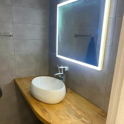 Cмеситель Haiba HB11803 на раковину полированная сталь - фото 3