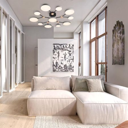 Люстра потолочная LED4U L3201-960 GR