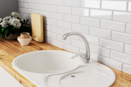 Смеситель для кухни Rush Corsica CO4240-22 на мойку хром