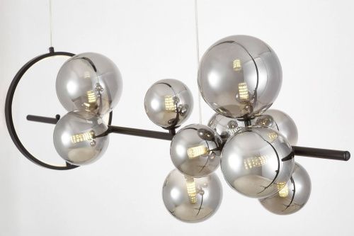 Светильник подвесной Lumina Deco LDP 7033-10 BK+GY - фото 3