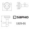 Крючок Sapho ASTOR 1325-01