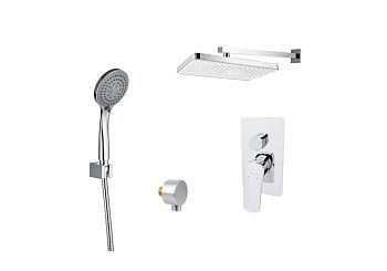 Душевая система Aquatek ВЕГА AQ1072CR встраиваемая в стену цвет хром