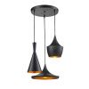 Люстра подвесная Lumina Deco Foggi (Фогги) LDP 7712-3 BK