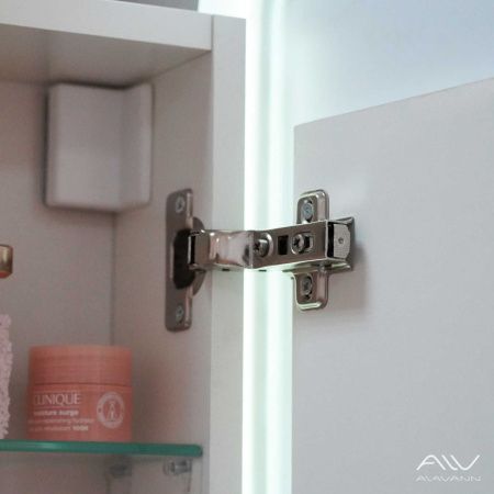 Зеркало-шкаф Alavann Cosmetic ALV1041001 60х80 подвесной цвет белый