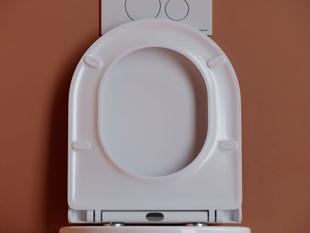 Унитаз подвесной Ceramica Nova ULMA CN4006 белый с сиденьем микролифт безободковый душевой смыв