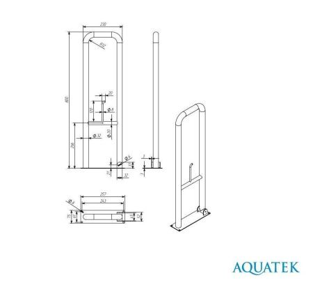 Поручень Aquatek POR-0000005
