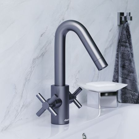 Смеситель Damixa Neo Classic 270210000 на раковину графит