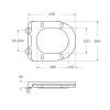 Унитаз подвесной BelBagno UNO BB5177CH-TOR/SC белый с сиденьем микролифт безободковый смыв торнадо