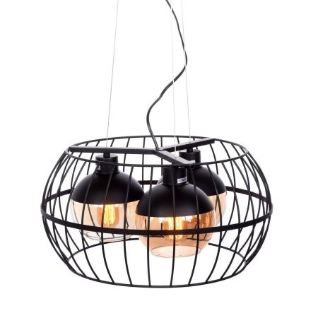 Люстра подвесная Lumina Deco Optis (Оптис) LDP 11765-3 BK