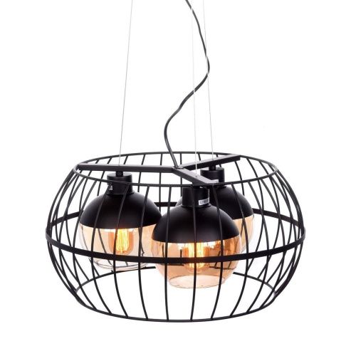 Люстра подвесная Lumina Deco Optis (Оптис) LDP 11765-3 BK - фото 3