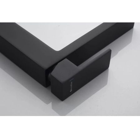 Смеситель для раковины Knotlor STABLE KN-24/BL на столешницу черный