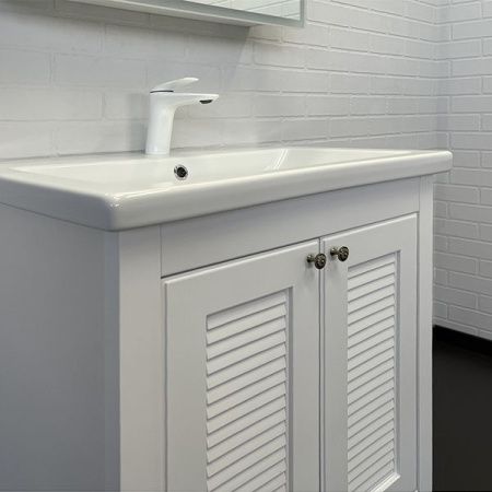 Тумба с раковиной Comforty Классик 00-00013804CF 70х50 напольная цвет белый