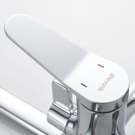 Душевая стойка Shevanik S6236 настенная цвет хром