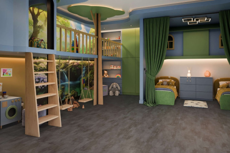 Кварцвиниловая плитка Damy Floor ASCENT LVT 1204-3-LVT Арарат толщина 0.25 см 43 класс 912,4х455,2