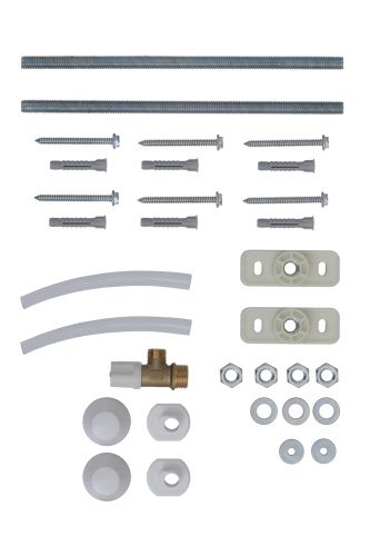 Инсталляция для унитаза с механической клавишей смыва Logan Oval 00299422 цвет белый - фото 5