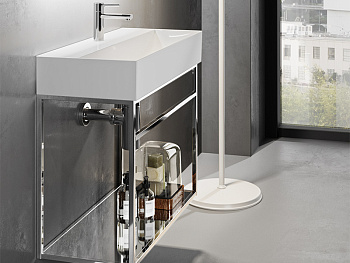 Раковина из санфаянса Hatria BAHIA_13 BH1000465011TS0 100х47 подвесная цвет белый