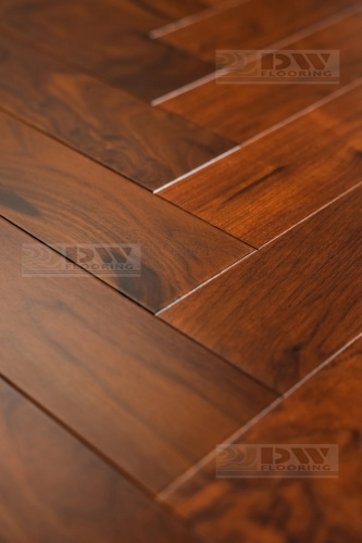Инженерная доска DW Flooring DW-305U орех толщина 1,4 см 23 класс 600x90 - фото 2