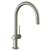 Смеситель для кухни Hansgrohe Talis M54 72804800 на мойку вороненая сталь