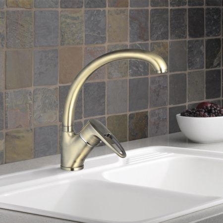 Смеситель для кухни G.Lauf NUD NUD4-A045KT на мойку бронза