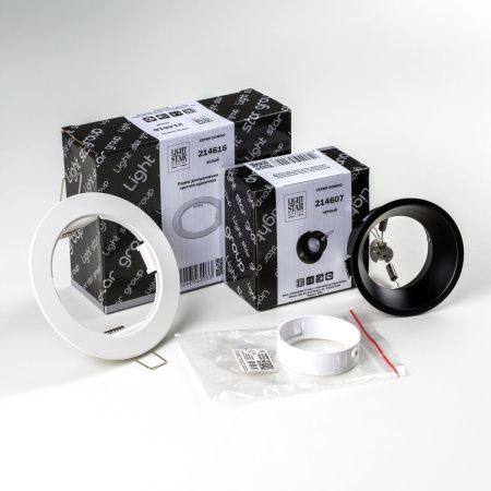 Светильник встраиваемый Lightstar Domino (Домино) D61607WMOD