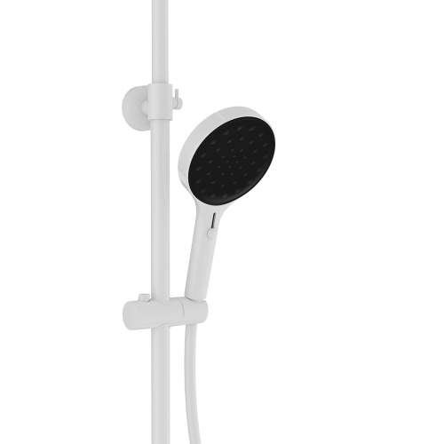 Душевая стойка Vincea Inspire VSFS-3I12TW настенная цвет белый - фото 5