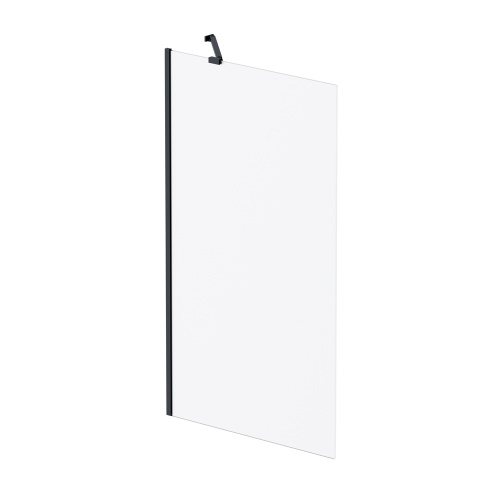 Душевая шторка на ванну Am.Pm Gem W90BS-080-140BM 80х140 стекло матовое профиль черный матовый ориентация универсальная - фото 2