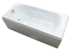 Ванна акриловая Royal Bath TUDOR RB407700 150х70 пристенная прямоугольная без каркаса