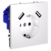 Розетка с USB VOLTUM S70 VLS040402