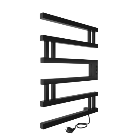 Полотенцесушитель электрический Indigo Muza DGM60-50BRRt 50х65 черный