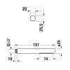 Душевая лейка Duravit Showers UV0640001010 цвет хром