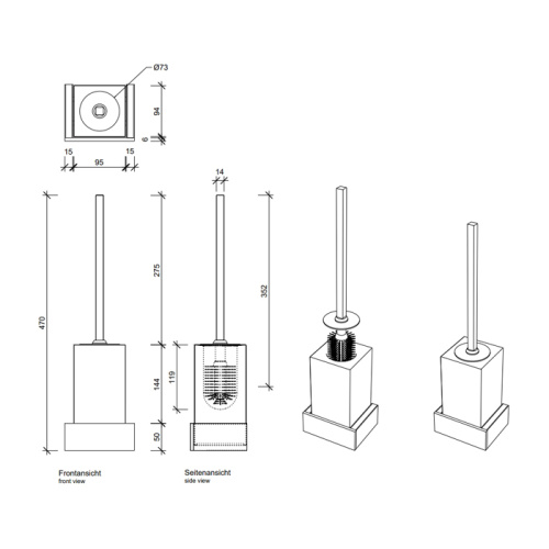 Ершик Decor Walther Brick 591500 - фото 2