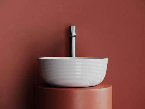Раковина Ceramica Nova ELEMENT 36 см CN6073 накладная цвет белый - фото 5