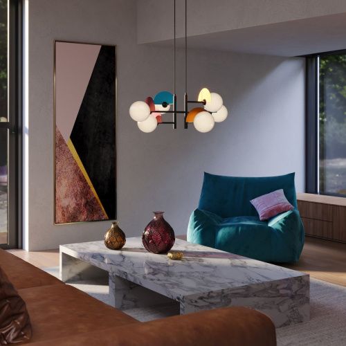 Светильник подвесной Freya Sepia Modern FR5391PL-06CFL - фото 4