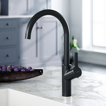 Смеситель для кухни Damixa Eclipse 310720300 на мойку черный