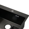 Кухонная мойка Melana ProfLine D5343HB графит 55х45 цвет серый поверхность полированная