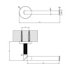 Бумагодержатель Gessi Anello 63755#299