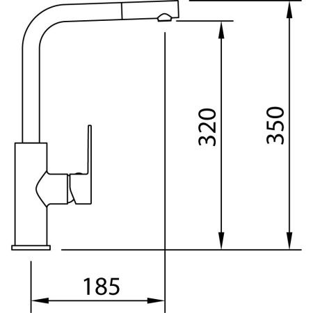 Смеситель для кухни Clever Artic Xtreme 99108 на мойку хром