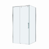 Душевой уголок BelBagno SOFT CLOSE-1 SOFT_CLOSE-1-A-1-100-C-Cr 100х100 стекло прозрачное профиль хром без поддона