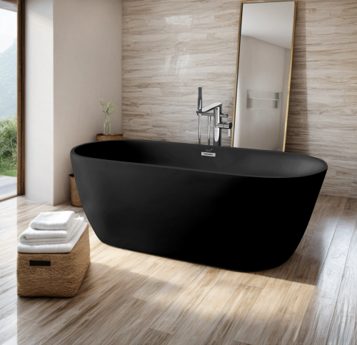 Ванна акриловая Cerutti SPA CT10512 170х75 отдельностоящая овальная