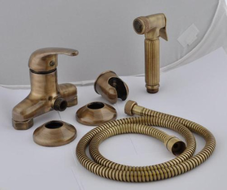 Гигиенический душ со смесителем Remer C332REZVO латунь