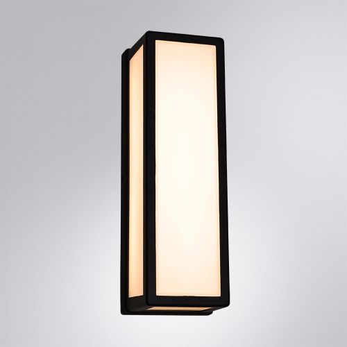 Уличный настенный светильник Arte Lamp Alphard (Алпхард) A8526AL-2BK - фото 2